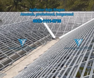harga borongan pasang baja ringan Bekasi terjangkau bergaransi di amana multi interior